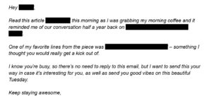 LP relationship building tactics